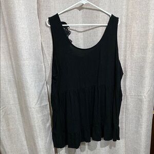Elegant Black Sleeveless Top